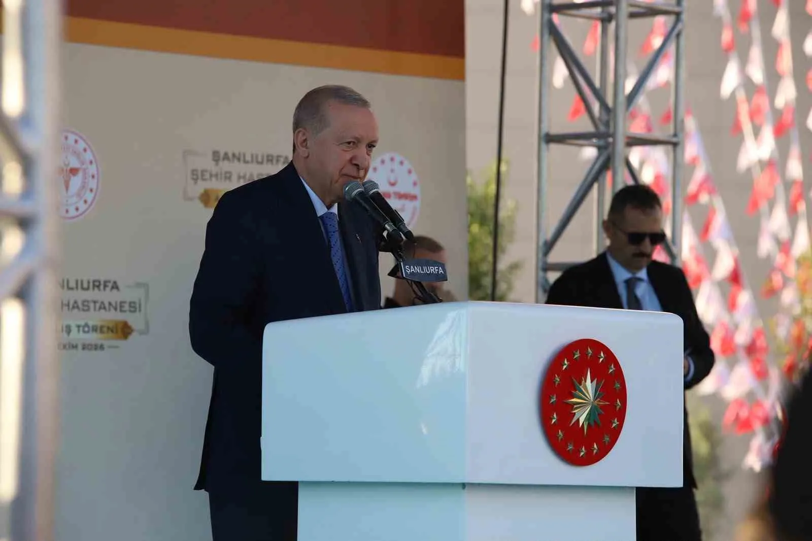 CUMHURBAŞKANI ERDOĞAN: "TERÖRSÜZ TÜRKİYE HEDEFİMİZDE ARAMIZA KİMSE GİREMEYECEK"
