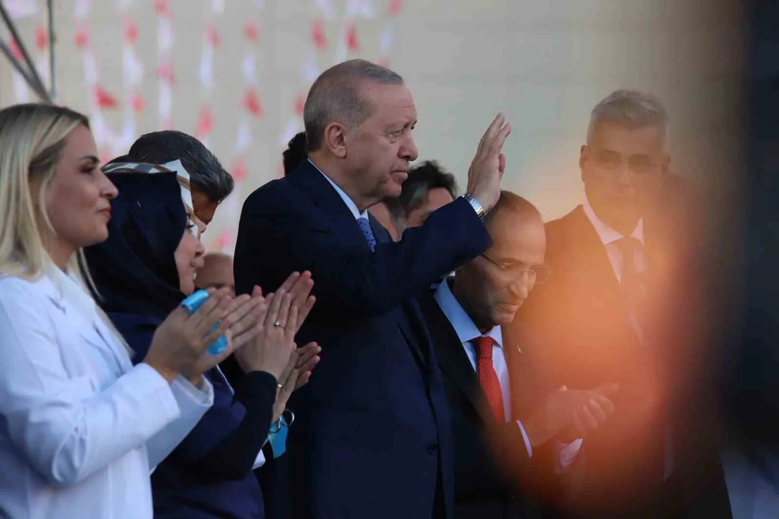 CUMHURBAŞKANI ERDOĞAN: "TERÖRSÜZ TÜRKİYE HEDEFİMİZDE ARAMIZA KİMSE GİREMEYECEK"
