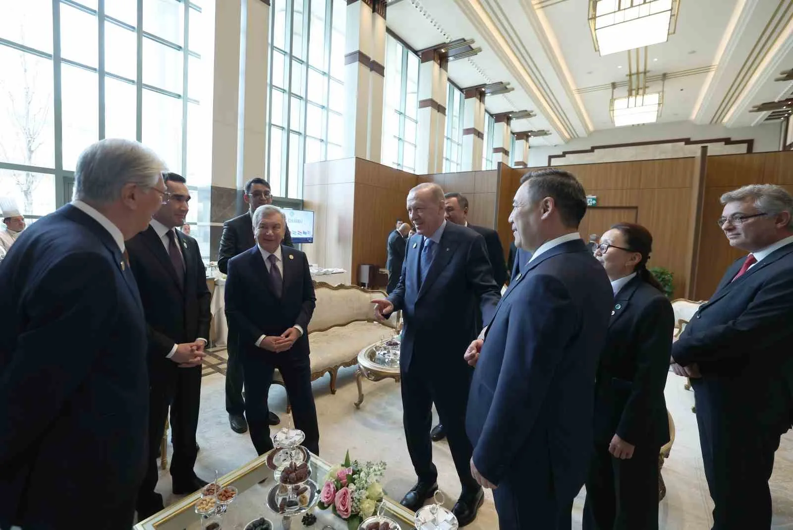 CUMHURBAŞKANI ERDOĞAN, TÜRK DEVLETLERİ TEŞKİLATI 13. ZİRVESİ DEVLET BAŞKANLARI KONSEYİ TOPLANTISI'NA KATILDI.