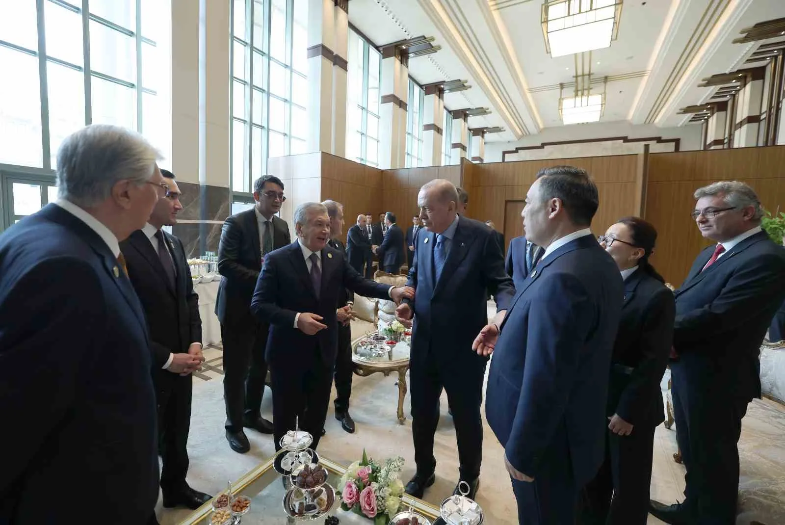 CUMHURBAŞKANI ERDOĞAN, TÜRK DEVLETLERİ TEŞKİLATI 13. ZİRVESİ DEVLET BAŞKANLARI KONSEYİ TOPLANTISI'NA KATILDI.