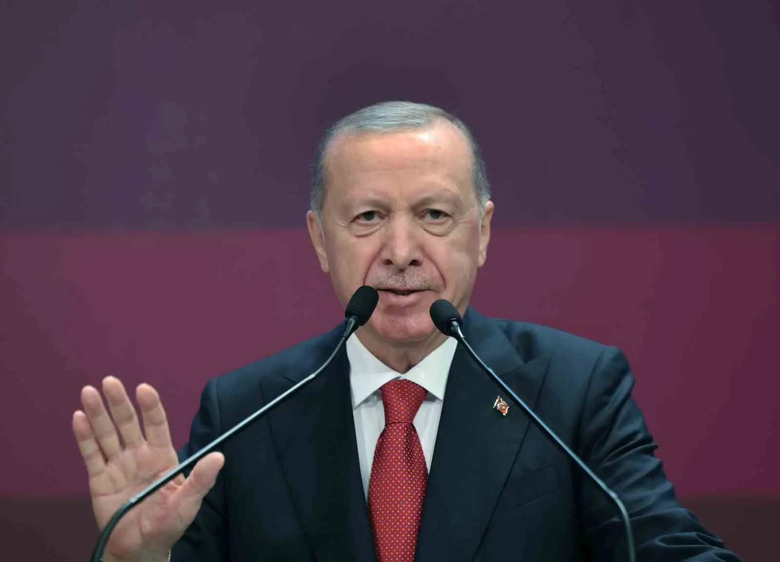CUMHURBAŞKANI ERDOĞAN, "VESAYETÇİLERİN ÖRDÜĞÜ TEK TİPÇİ DUVARLAR, AK PARTİ'Yİ İHYA EDEN KADINLARIN MÜCADELESİYLE YIKILMIŞTIR" DEDİ.