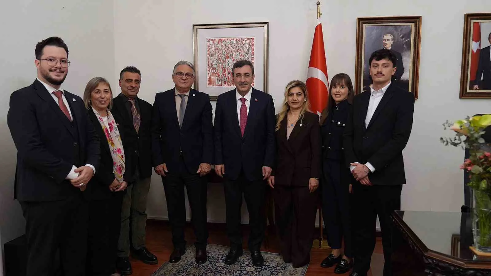CEVDET YILMAZ MACARİSTAN PROGRAMI KAPSAMINDA TÜRKİYE’NİN BUDAPEŞTE BÜYÜKELÇİLİĞİNİ ZİYARET ETTİ