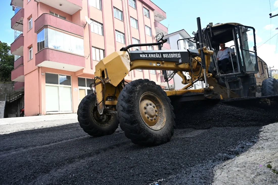 Kdz. Ereğli’de Asfalt Seferberliği Sürüyor