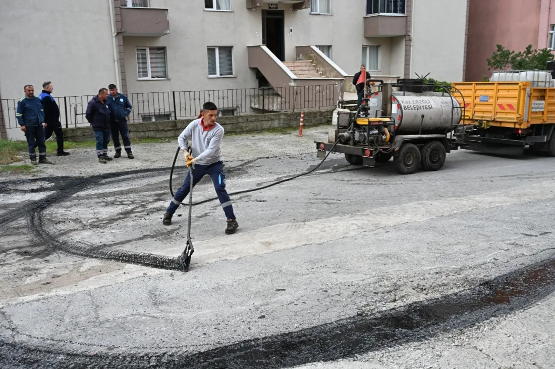 Kdz. Ereğli’de Asfalt Seferberliği Sürüyor