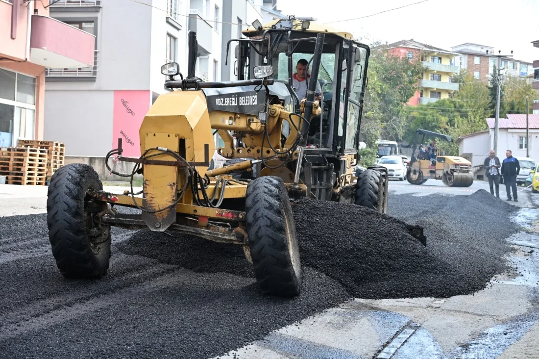 Kdz. Ereğli’de Asfalt Seferberliği Sürüyor