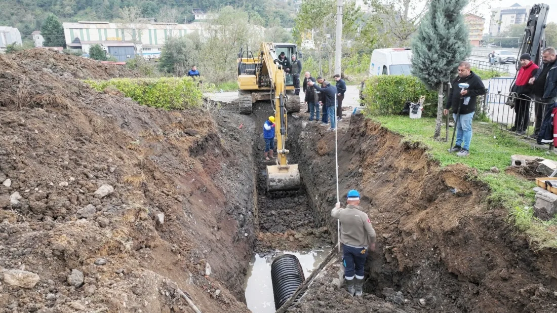 Potbaşı Ve Devrek Yol Ayrımı’nda Su Baskınlarına Karşı Kalıcı Önlem
