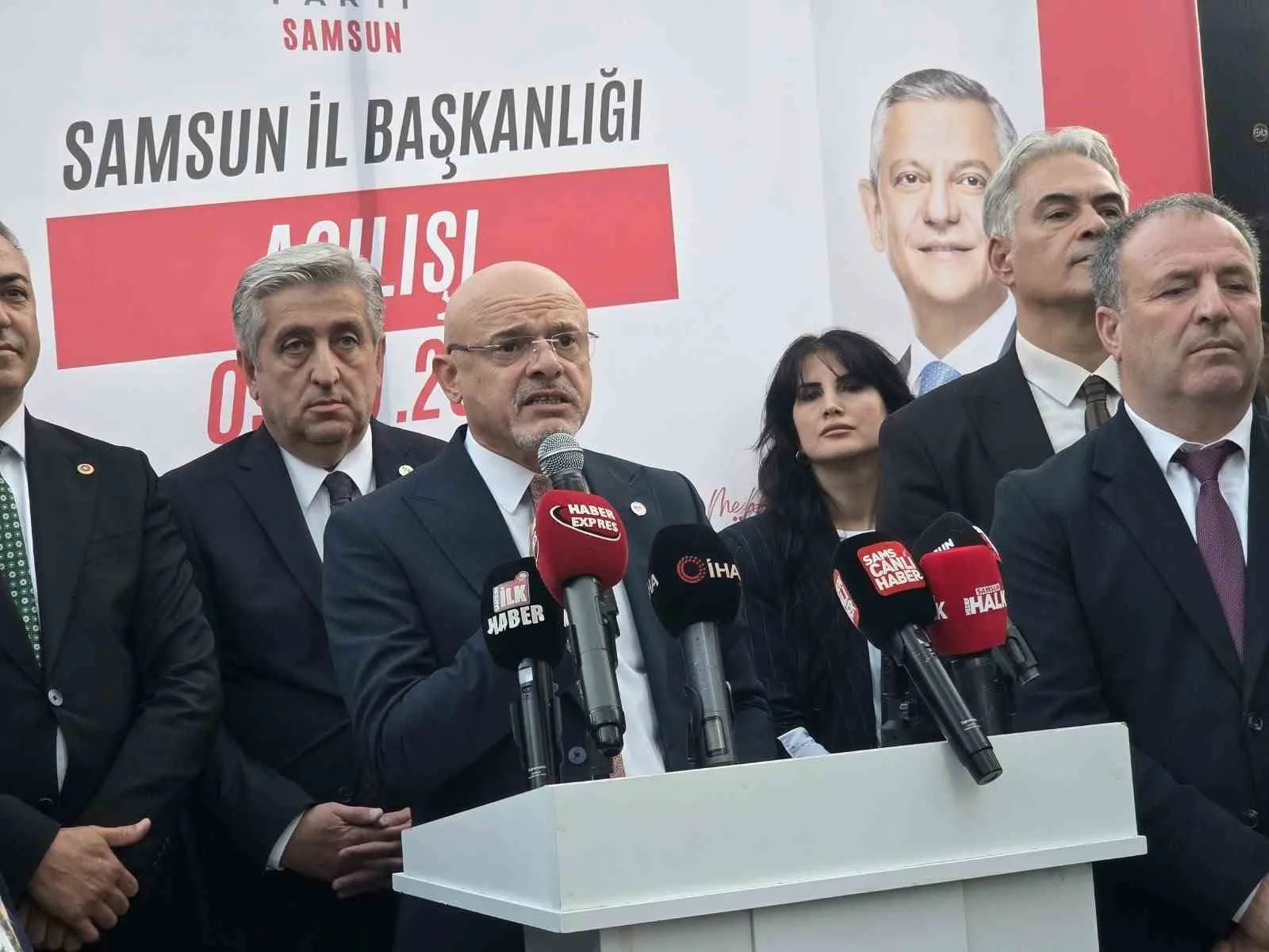 YENİ PARTİ SAMSUN İL BAŞKANI MEHMET ÖZDAĞ.