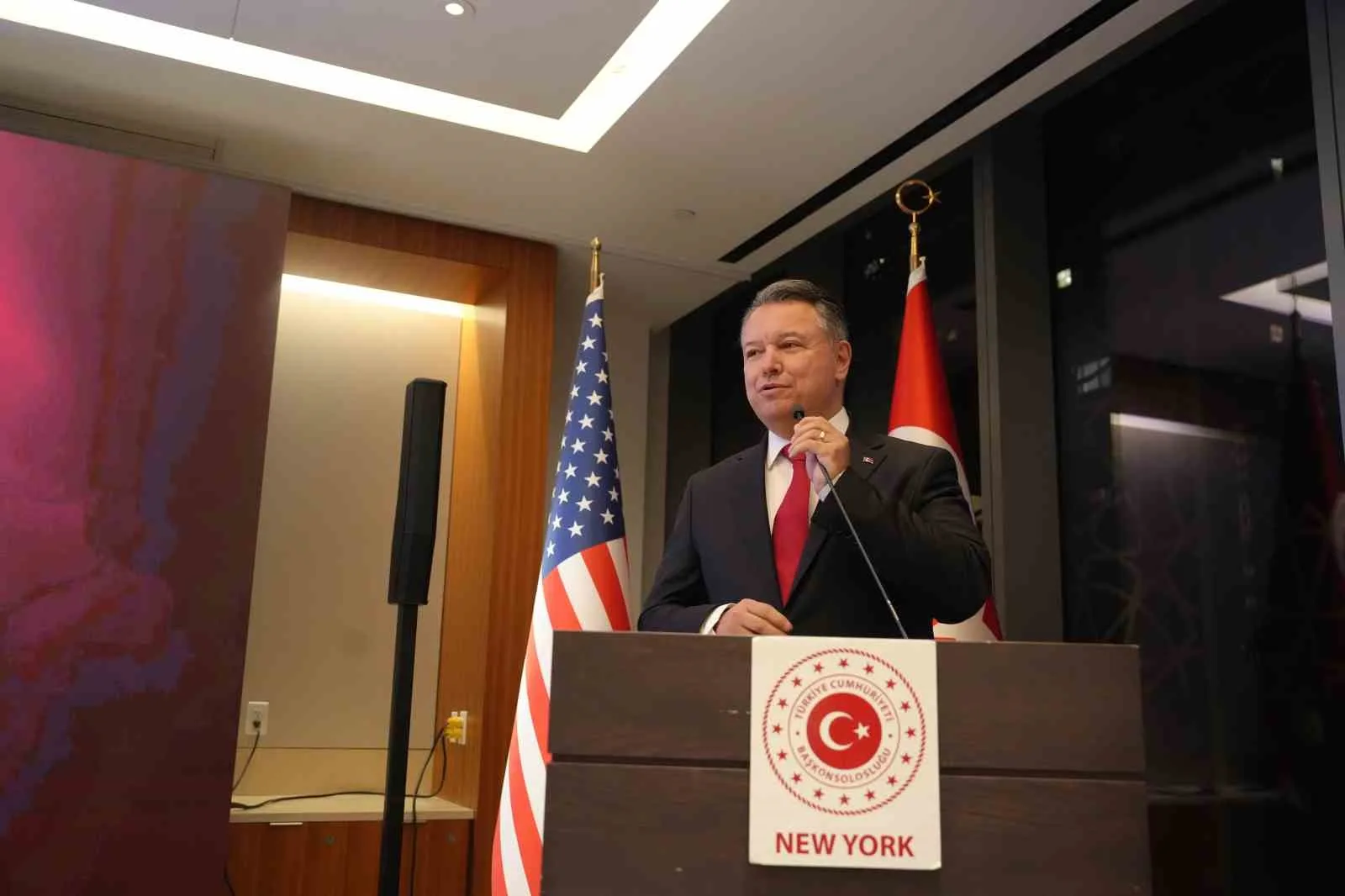 NEW YORK BAŞKONSOLOSU BÜYÜKELÇİ MUHİTTİN AHMET YAZAL