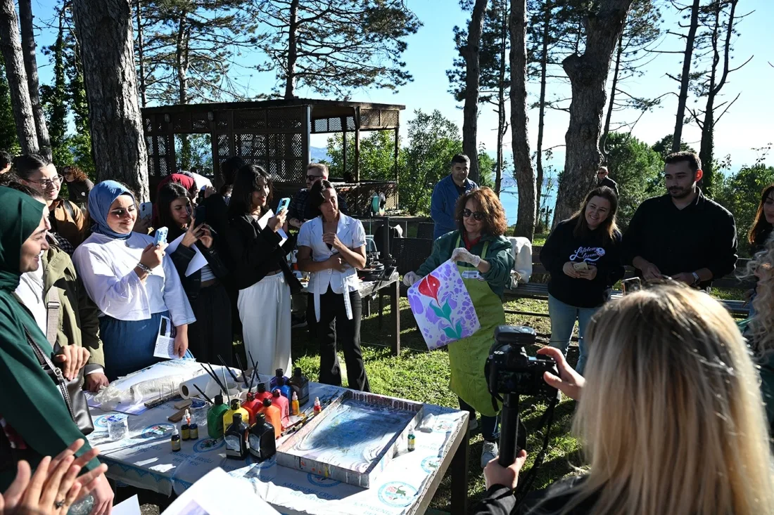 Üniversiteliler Kaletepe’de Ereğli’yi Keşfetti