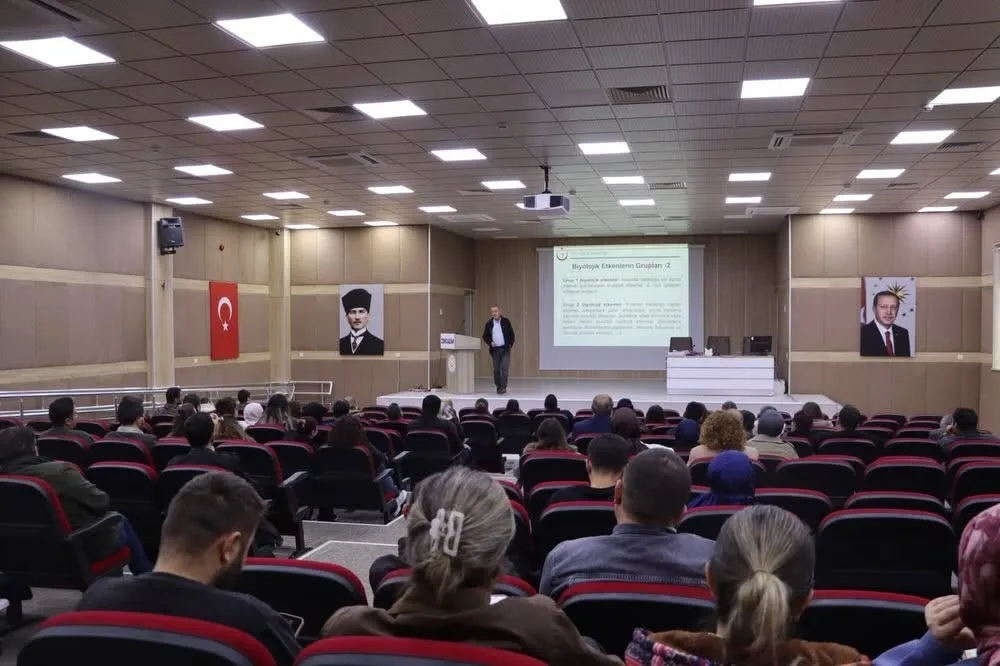 ZONGULDAK’TA PERSONELE İŞ SAĞLIĞI VE GÜVENLİĞİ EĞİTİMİ